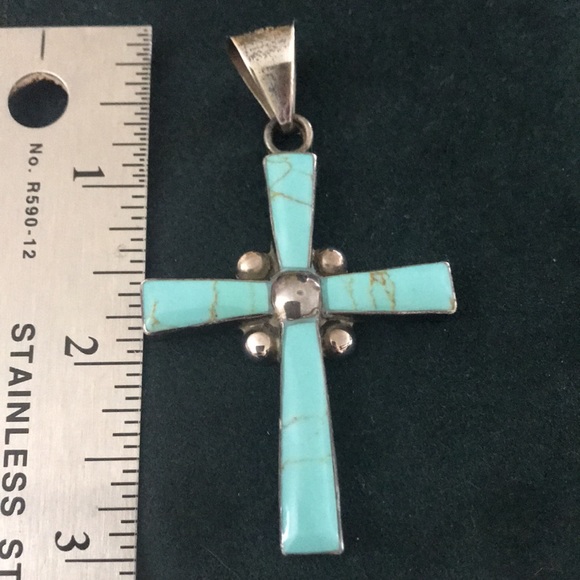 Vintage HOB Mexico Sterling Silver pendant - Picture 2 of 4